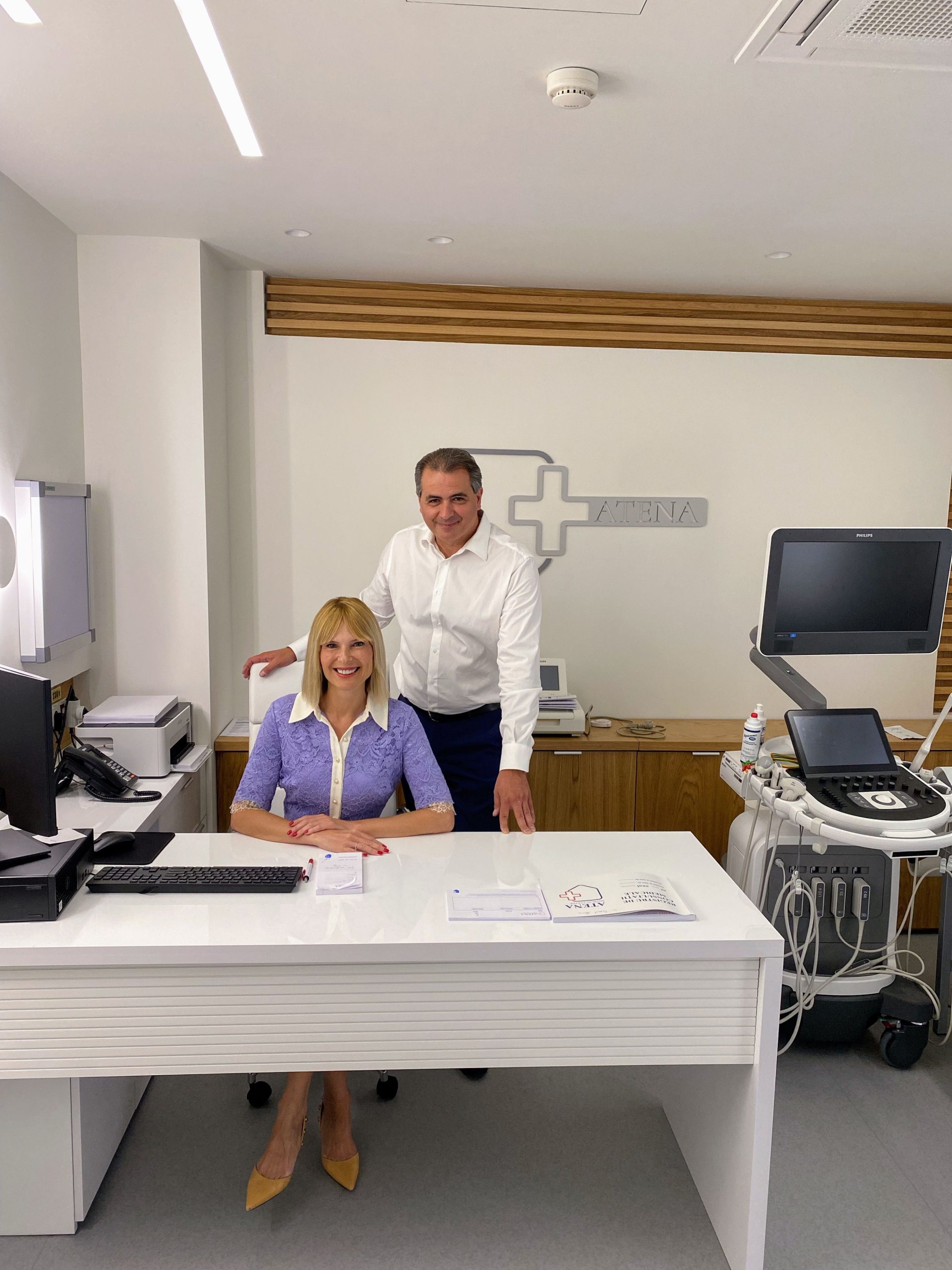 The Greek community celebrates the opening of a new clinic with Greek capital in Bucharest: ATENA Medical Center