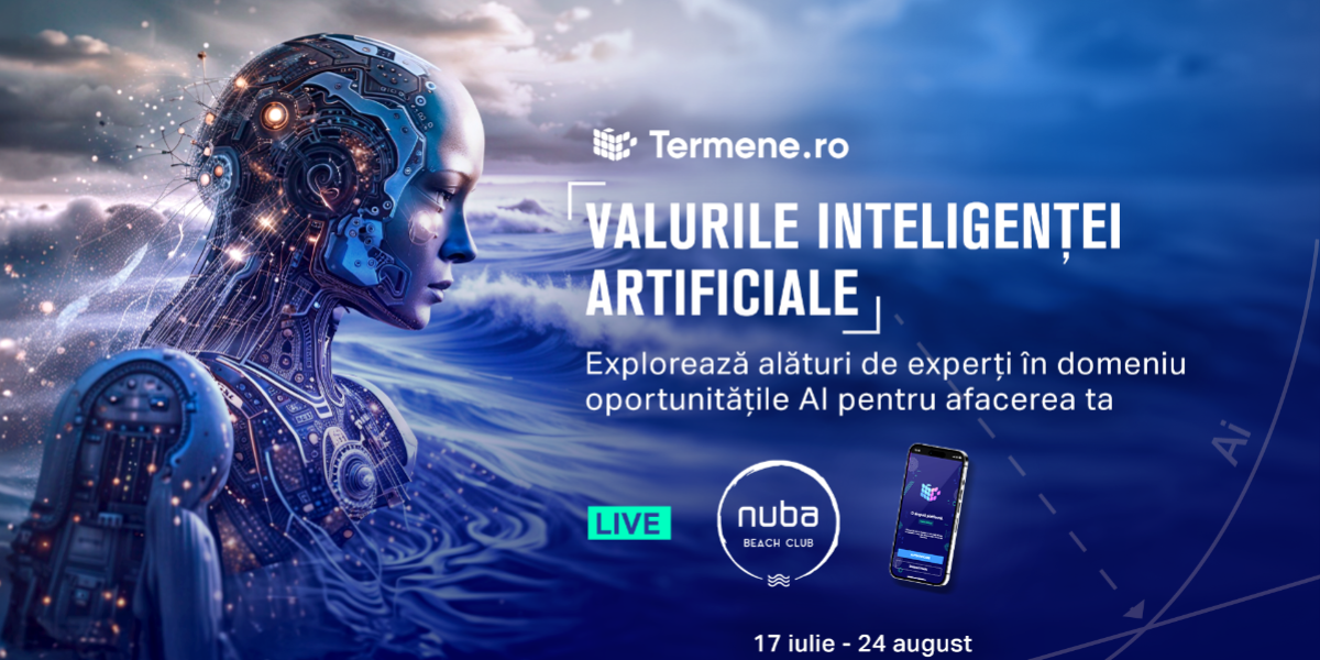 Termene.ro lansează primul podcast cu soluții concrete pentru integrarea inteligenței artificiale în companii