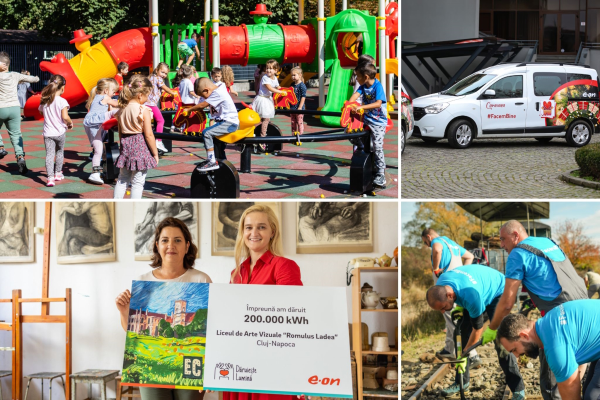 E.ON Invests €18 Million in Community Projects, Reaching 5 Million Romanians Annually