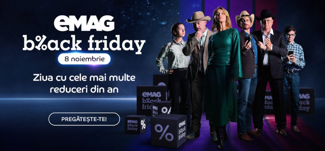 eMAG înregistrează comenzi de 220 milioane lei în 30 de minute de Black Friday 2024