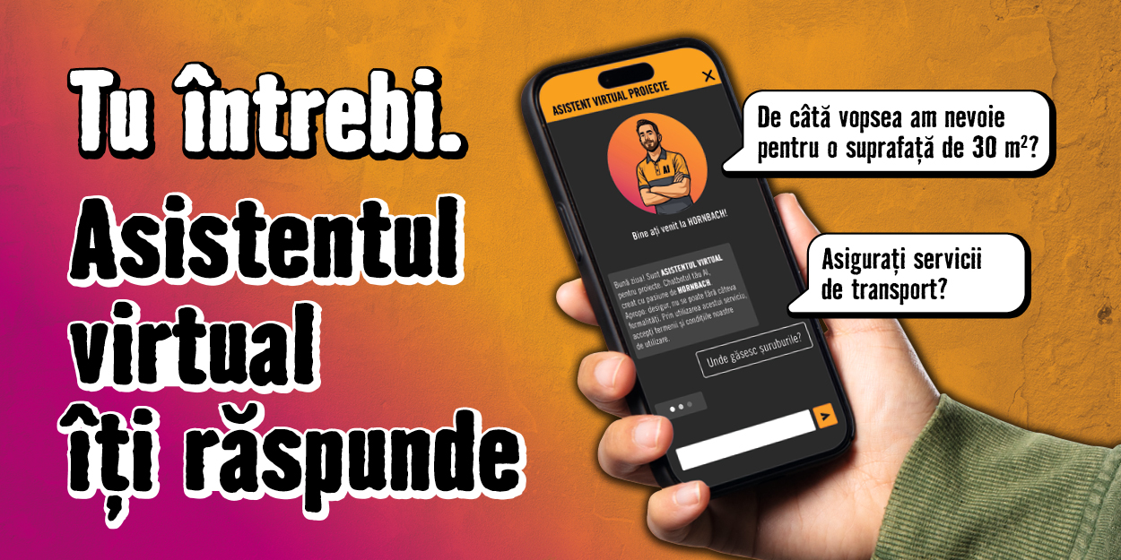 HORNBACH introduce un asistent virtual pentru proiecte DIY în România