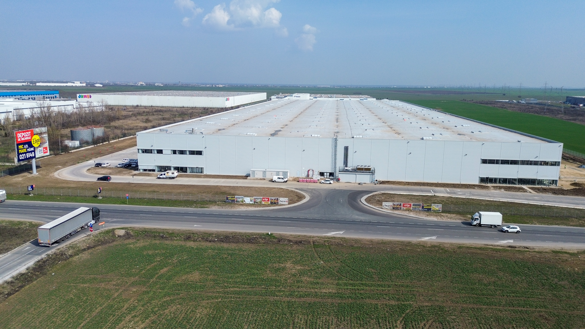 Hranipex închiriază 3.000 mp în CTPark Bucharest South pentru extinderea operațiunilor